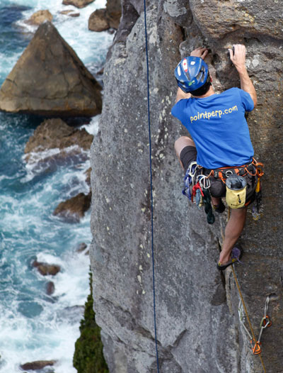 Photo of climber